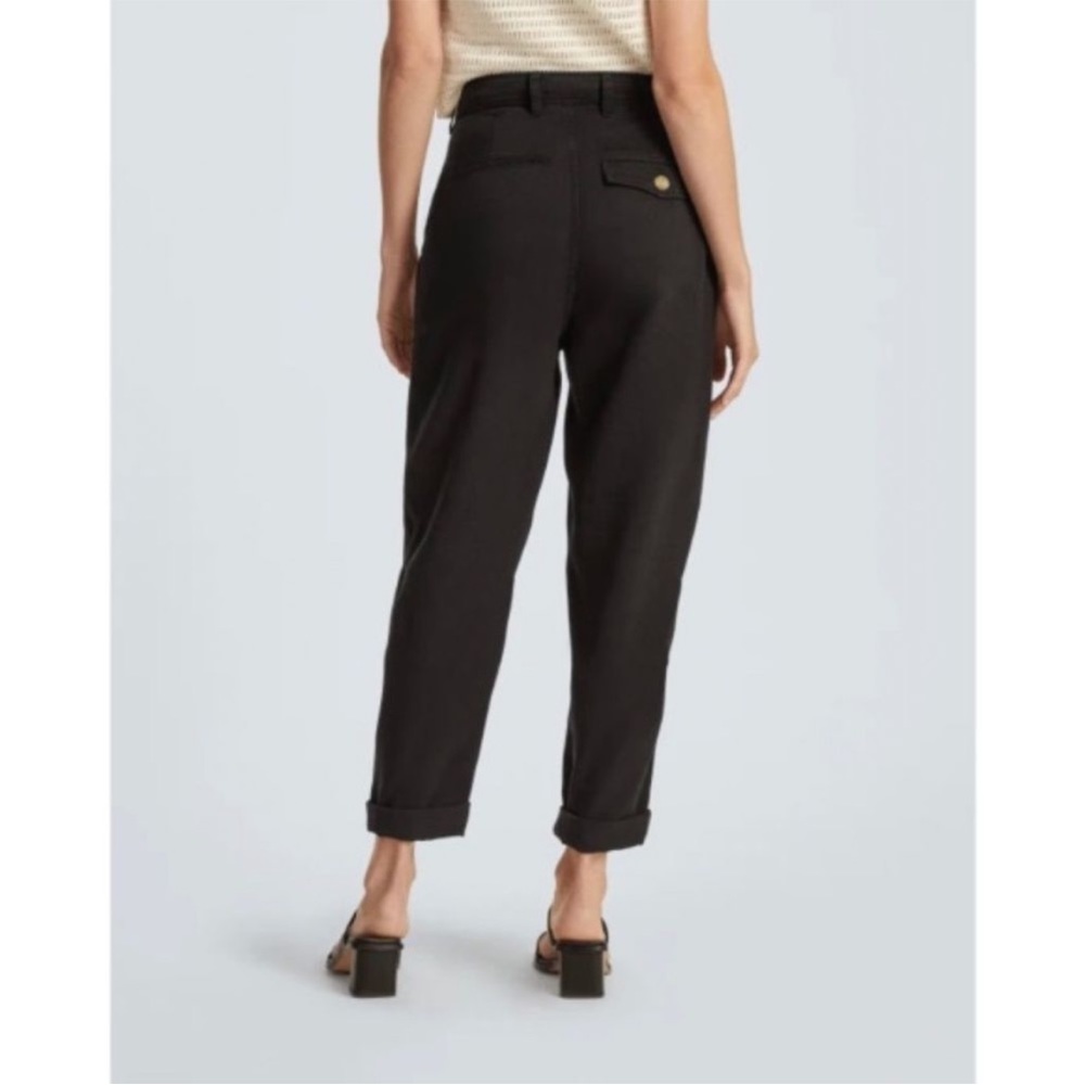 NWT Everlane The Tencel Relaxed Chino in Black Size 14 - Picture 2 of 13